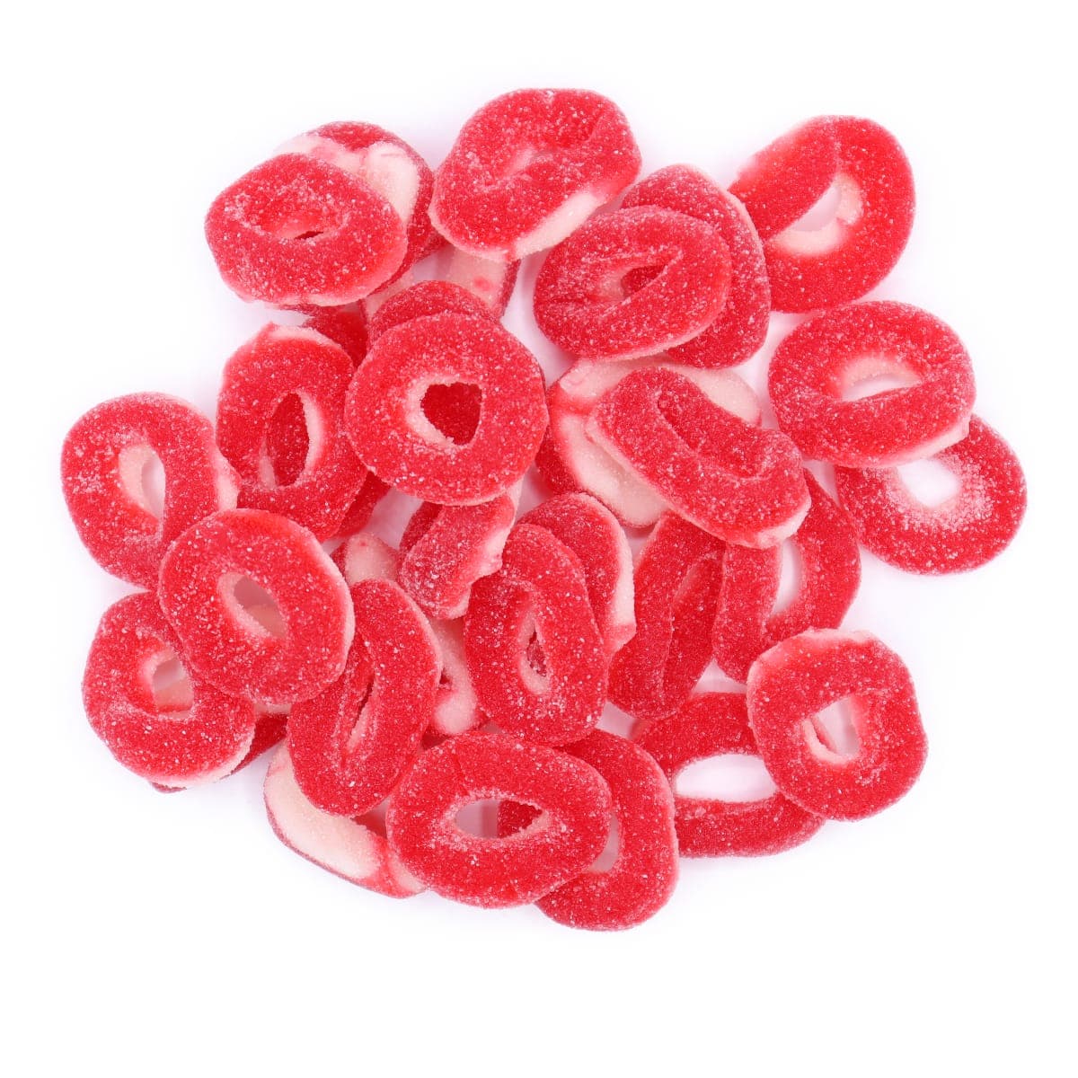 Cherry and Whipped Cream Rings