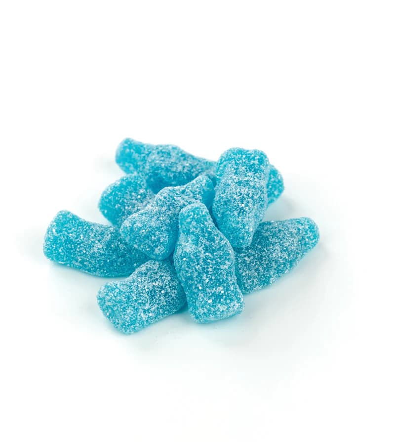 Sour Blue Raspberry Bottles