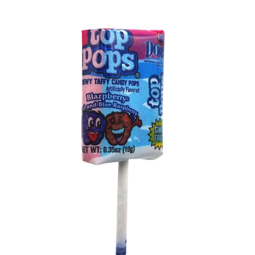 Blazberry Chewy Taffy Pops