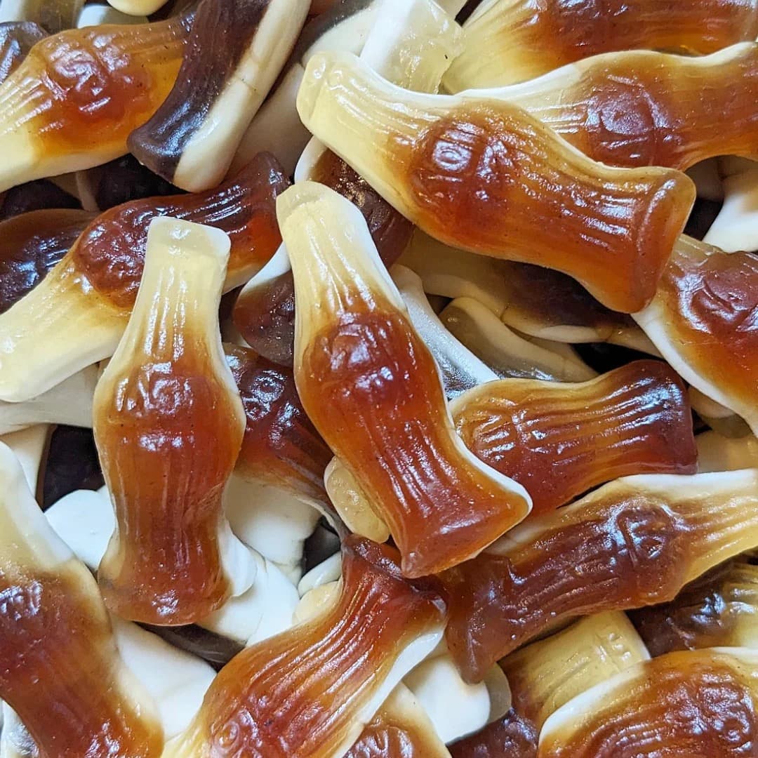Filled Cola Bottles
