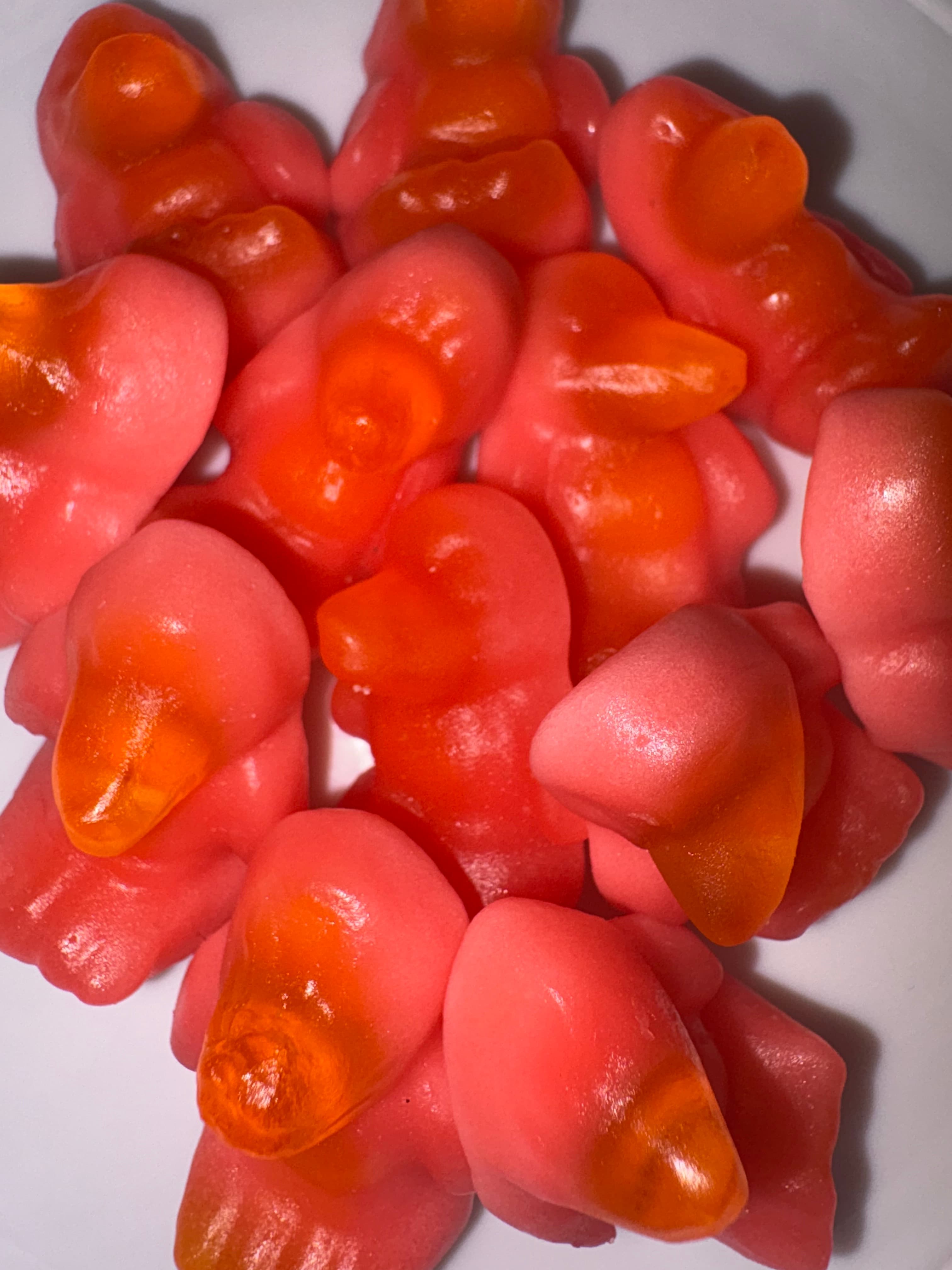 Peach Fancy Penguins