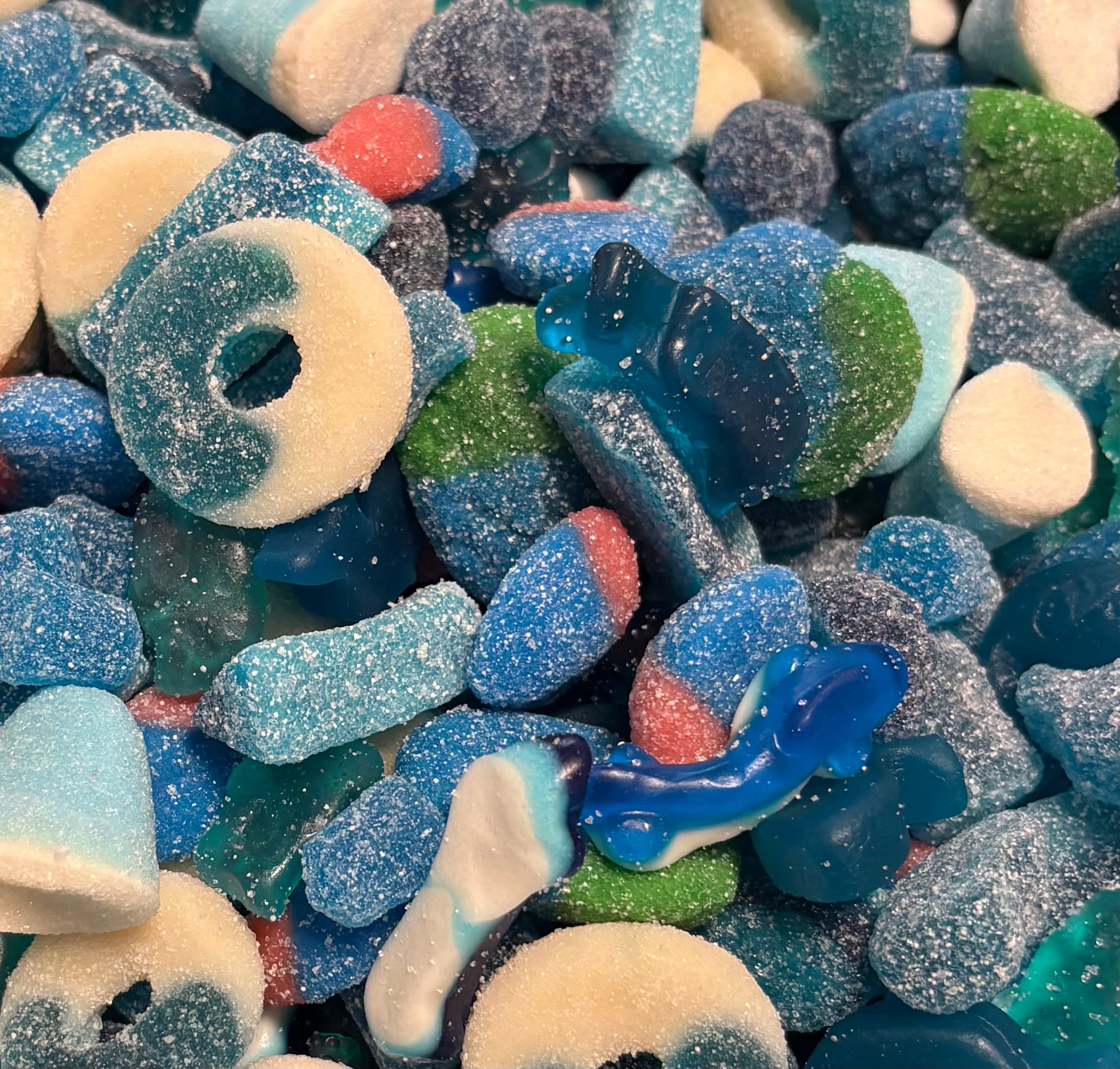Blue & Green Mix