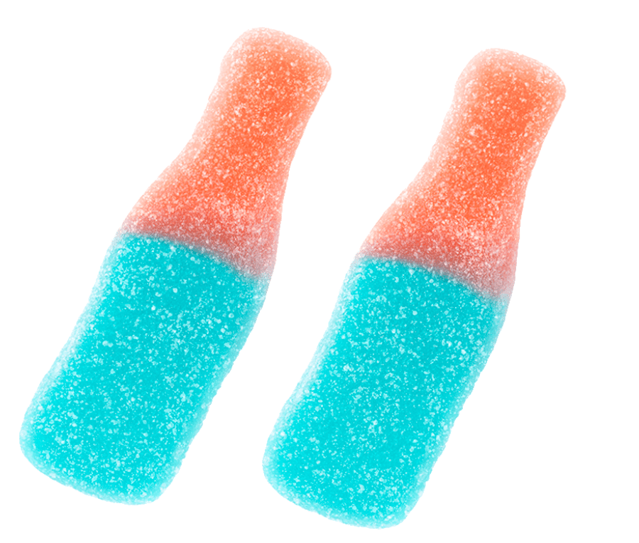 Sour Tutti Frutti Bottles